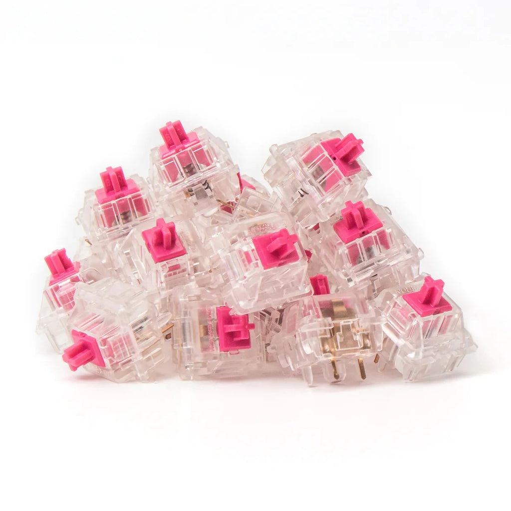 QuanGear Gateron Aliaz Silent Tactile Switch 110 Pcs for Mechanical Keyboard