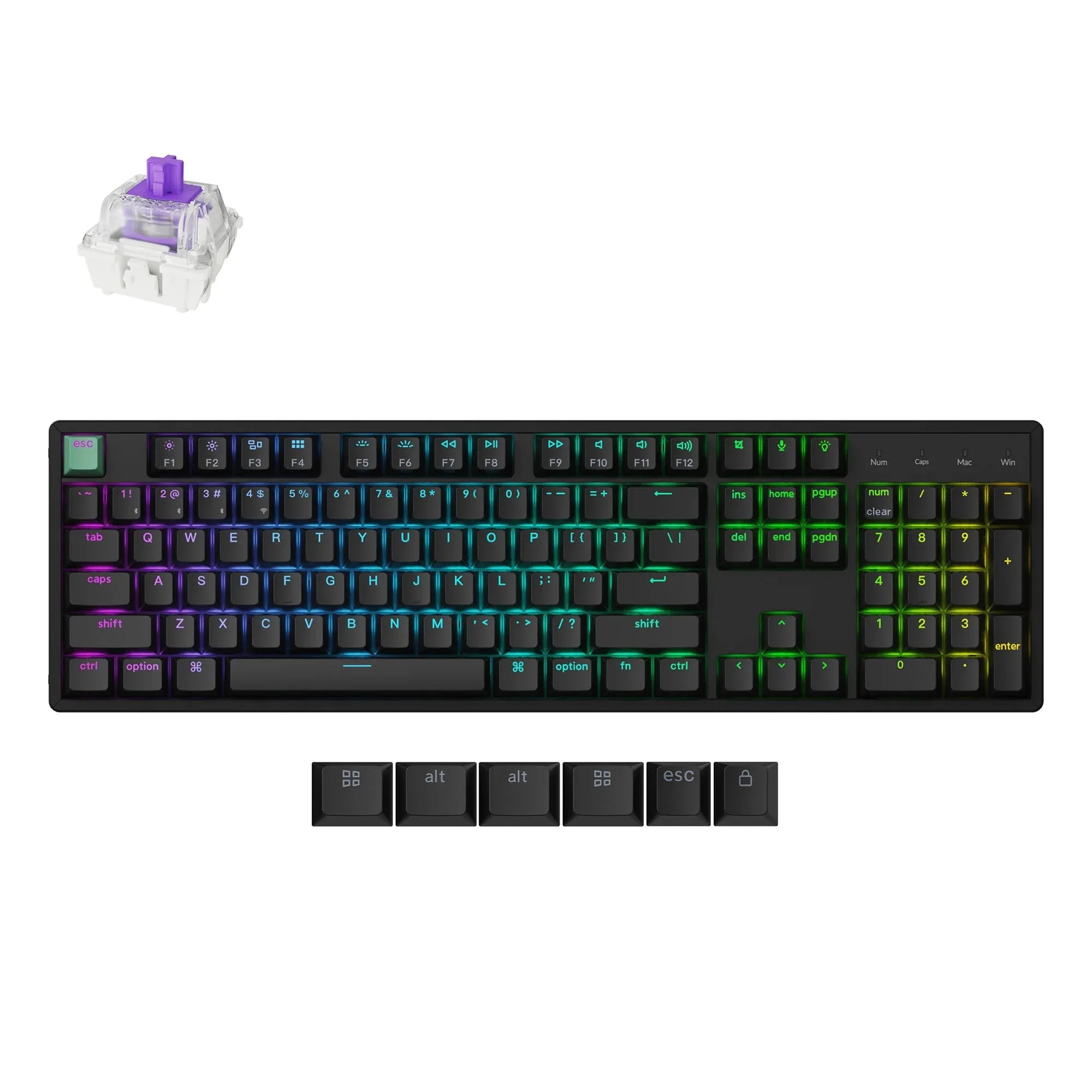 QuanGear K10 HE Wireless Magnetic Switch Keyboard