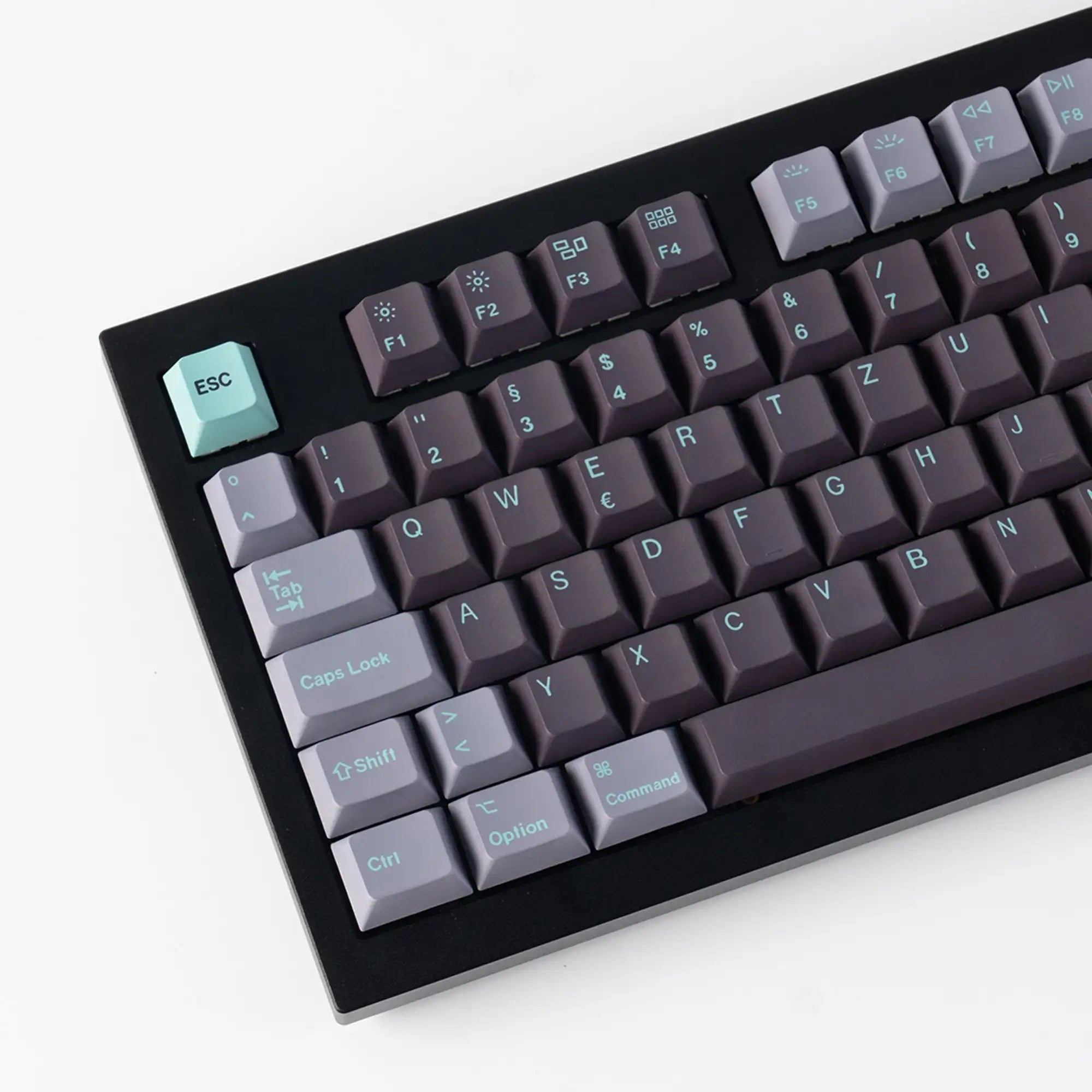 QuanGear ISO Cherry Profile PBT Keycap Set Hacker Mint