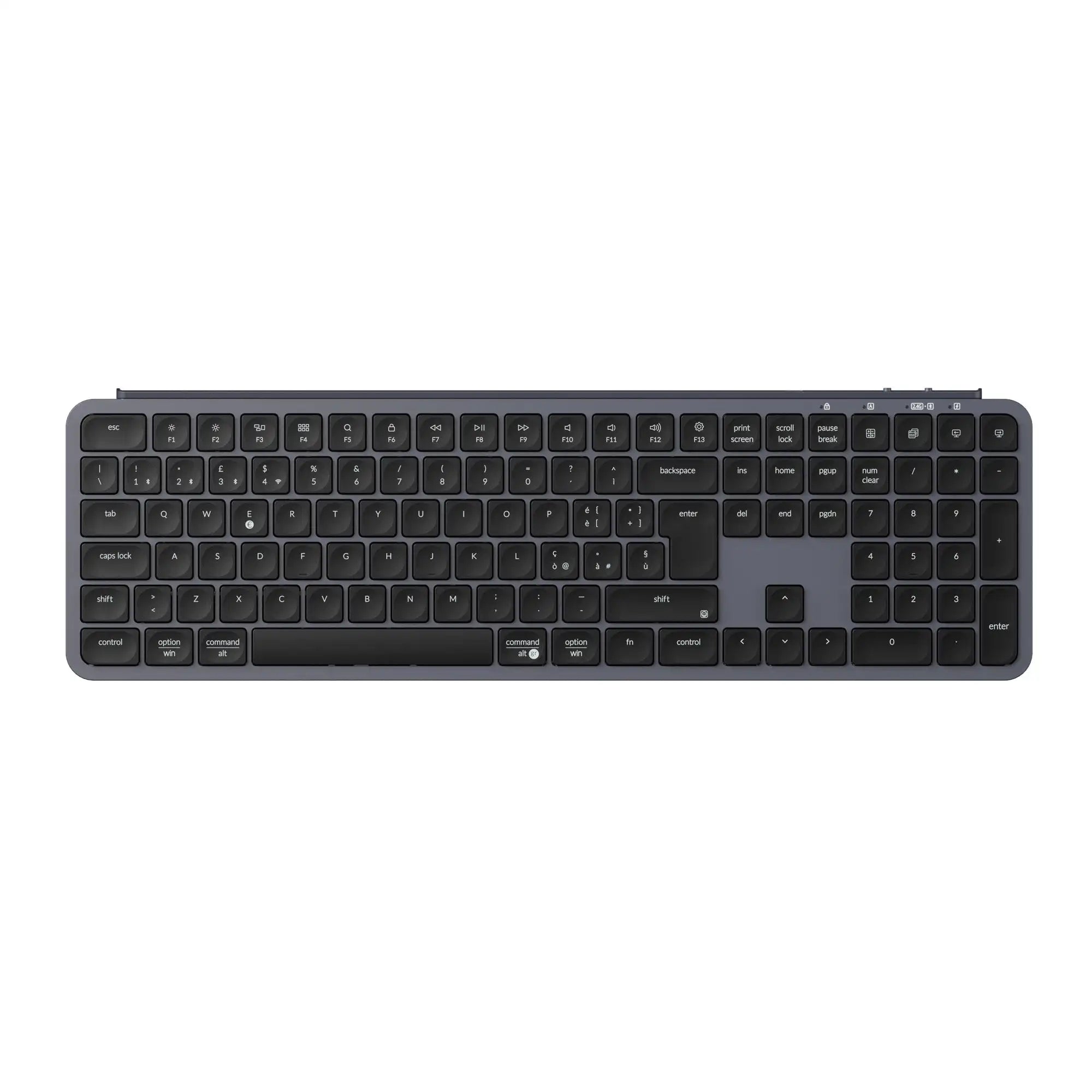 QuanGear B6 Pro ISO Ultra-Slim Wireless Keyboard