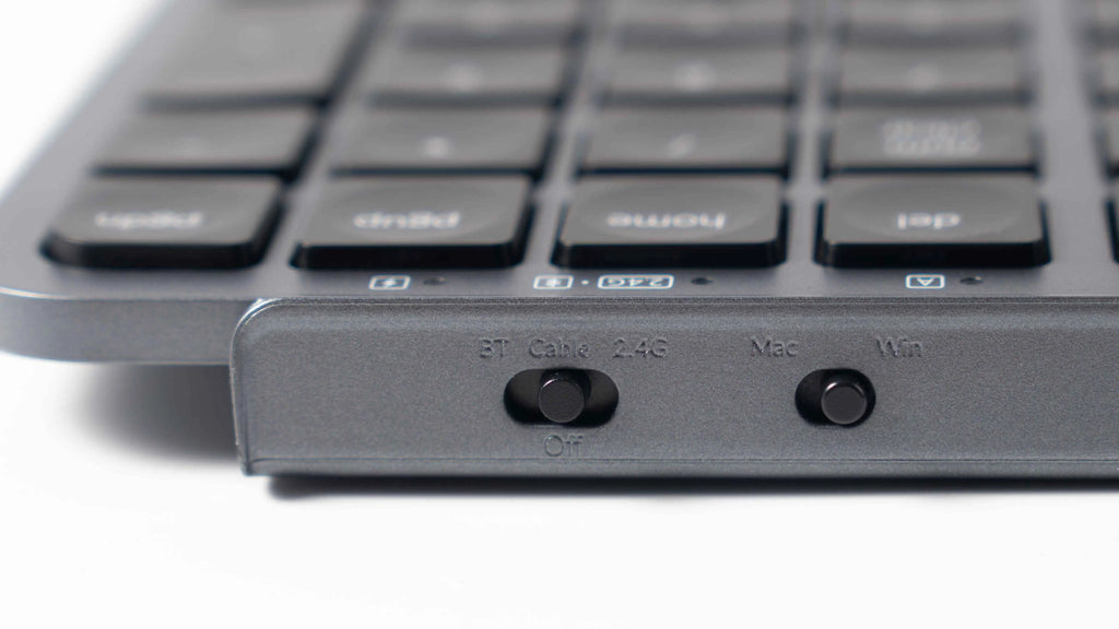 QuanGear B2 Pro Ultra-Slim Wireless Keyboard 98% Layout