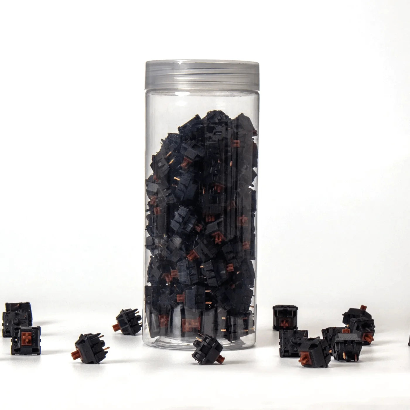 QuanGear Gateron Full Black Switch 110 Pcs for Mechanical Keyboard