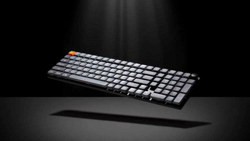 QuanGear K17 Max Wireless Low Profile 96% Mechanical Keyboard