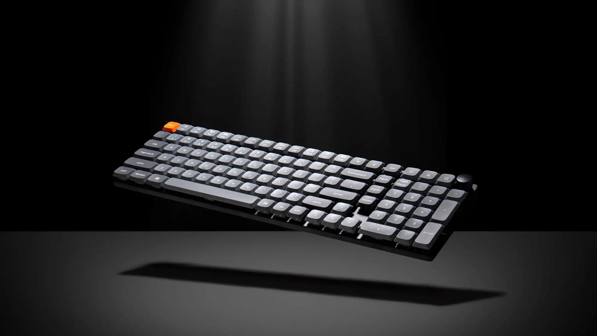 QuanGear K17 Max Wireless Low Profile 96% Mechanical Keyboard