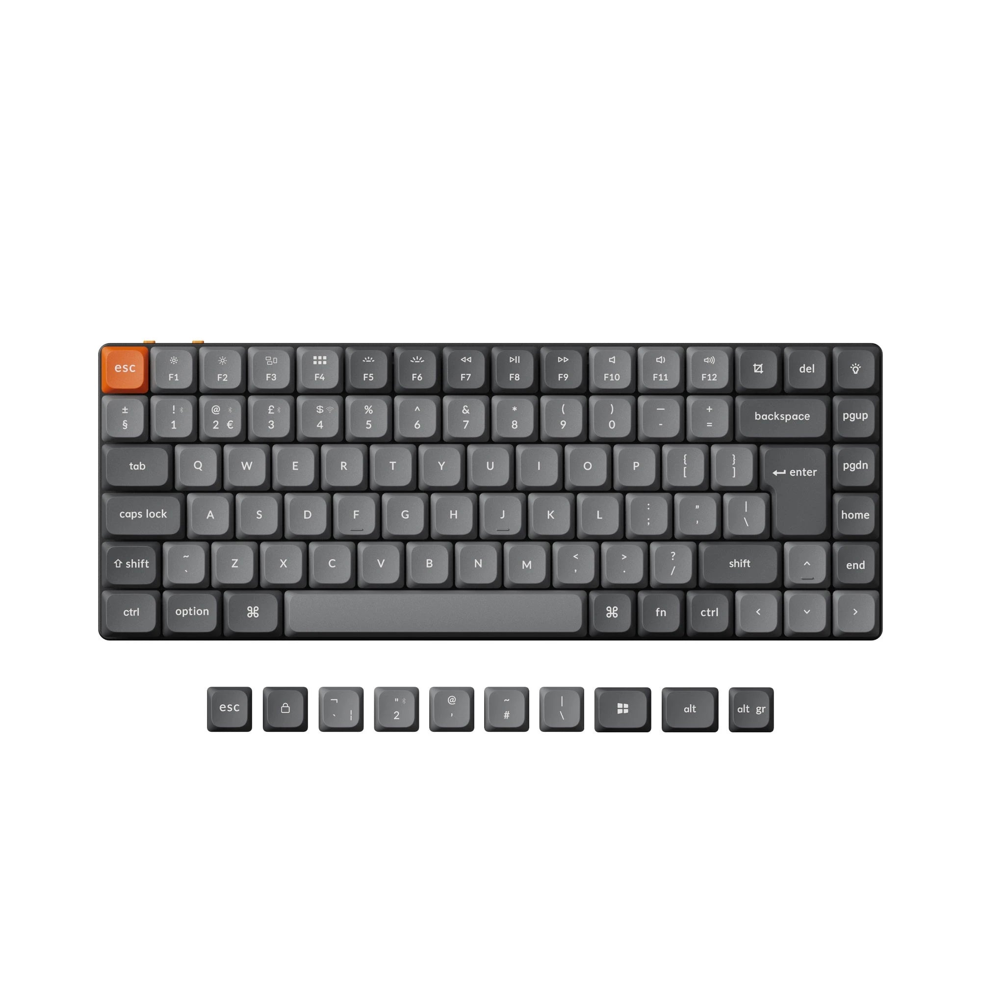 QuanGear K3 Max ISO Wireless Low Profile Mechanical Keyboard