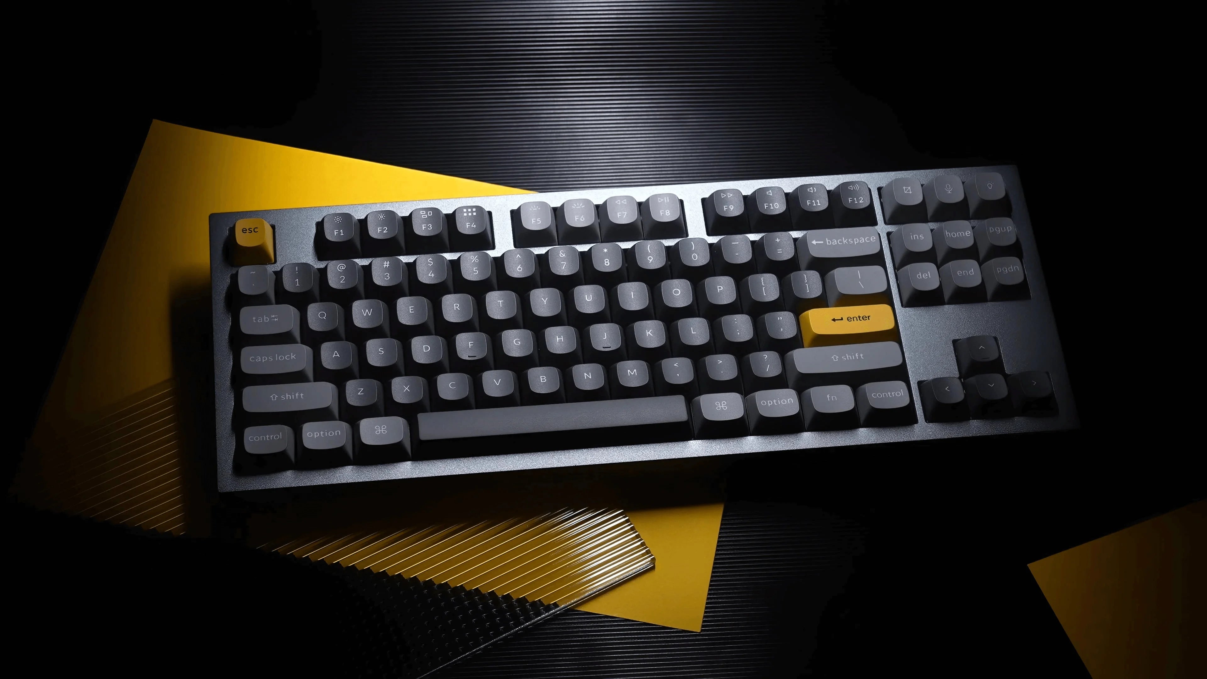 QuanGear Q3 Knob Wired Compact 80% Mechanical Keyboard