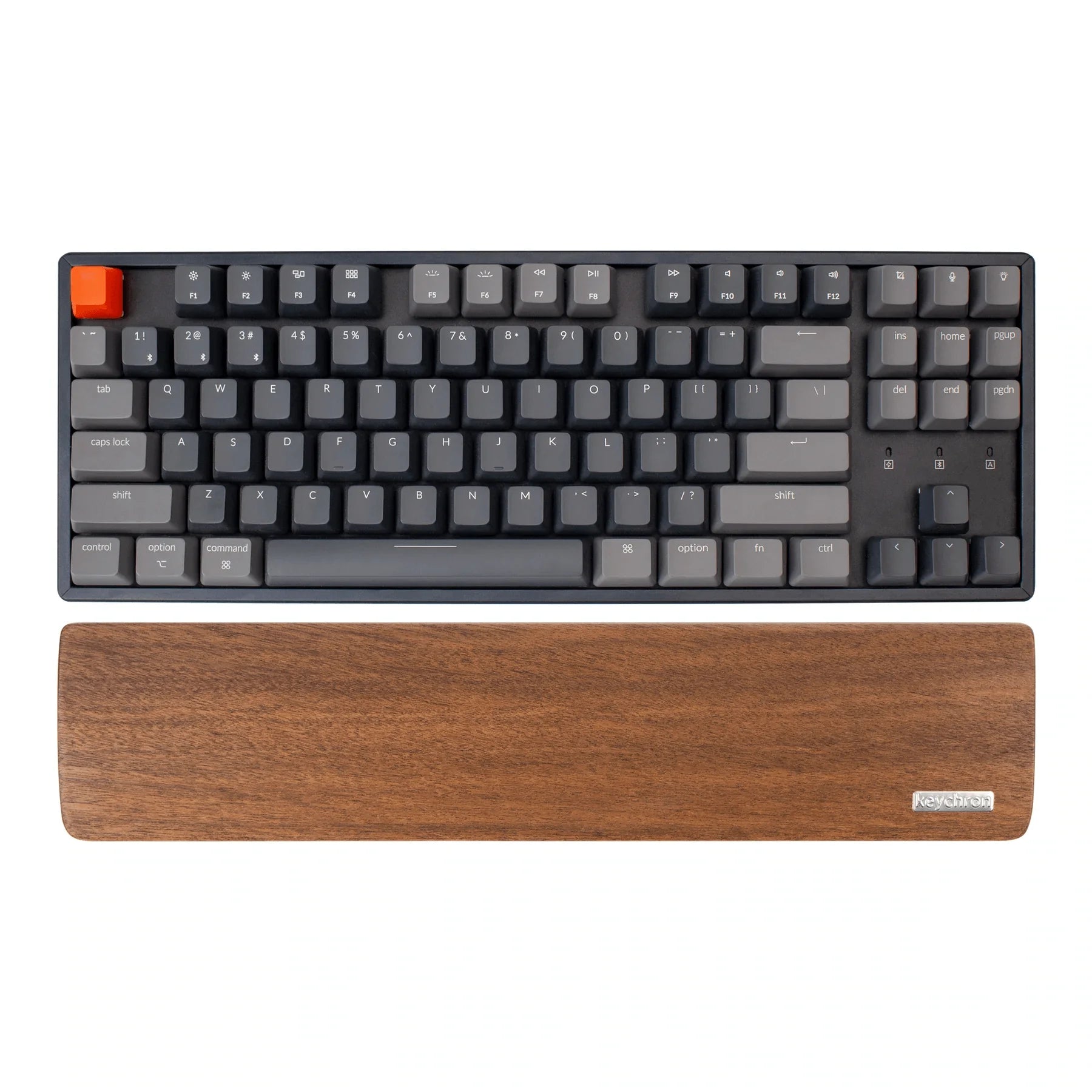 QuanGear Wooden Palm Rest for Mechanical Keyboard