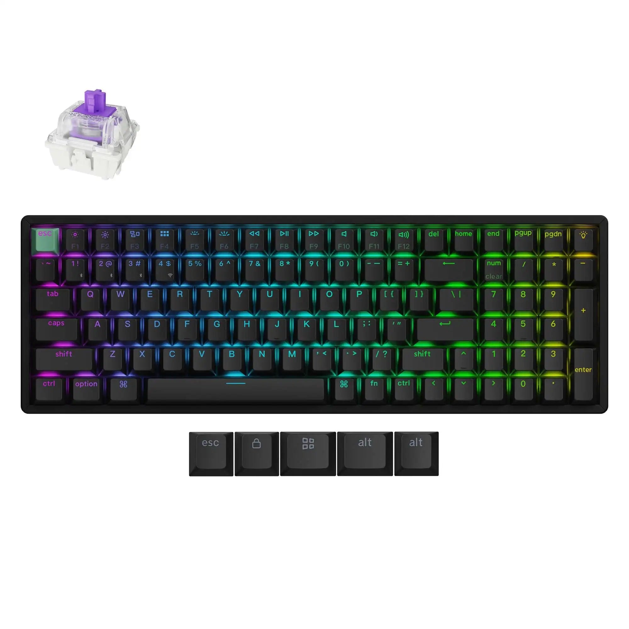 QuanGear K4 HE Wireless Magnetic Switch Keyboard