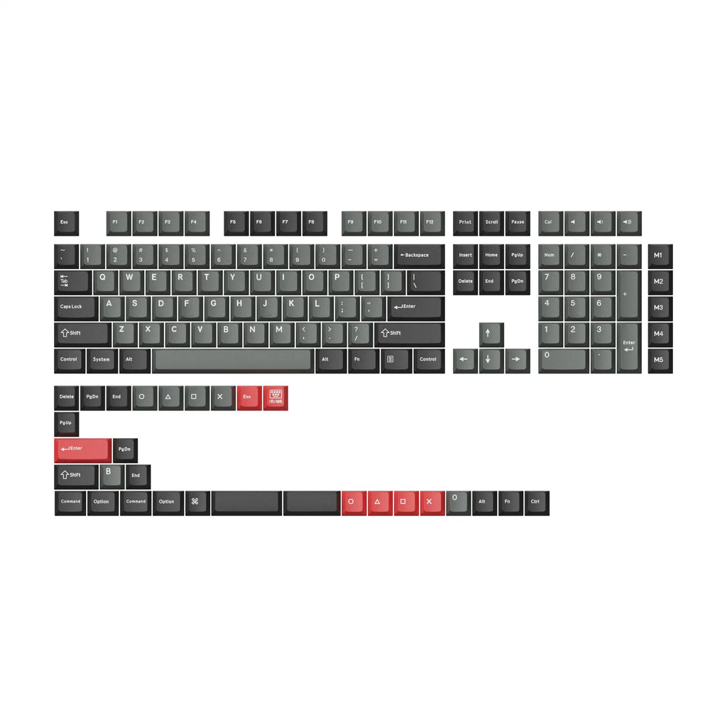 QuanGear Cherry Profile Double-Shot PBT Keycap Set
