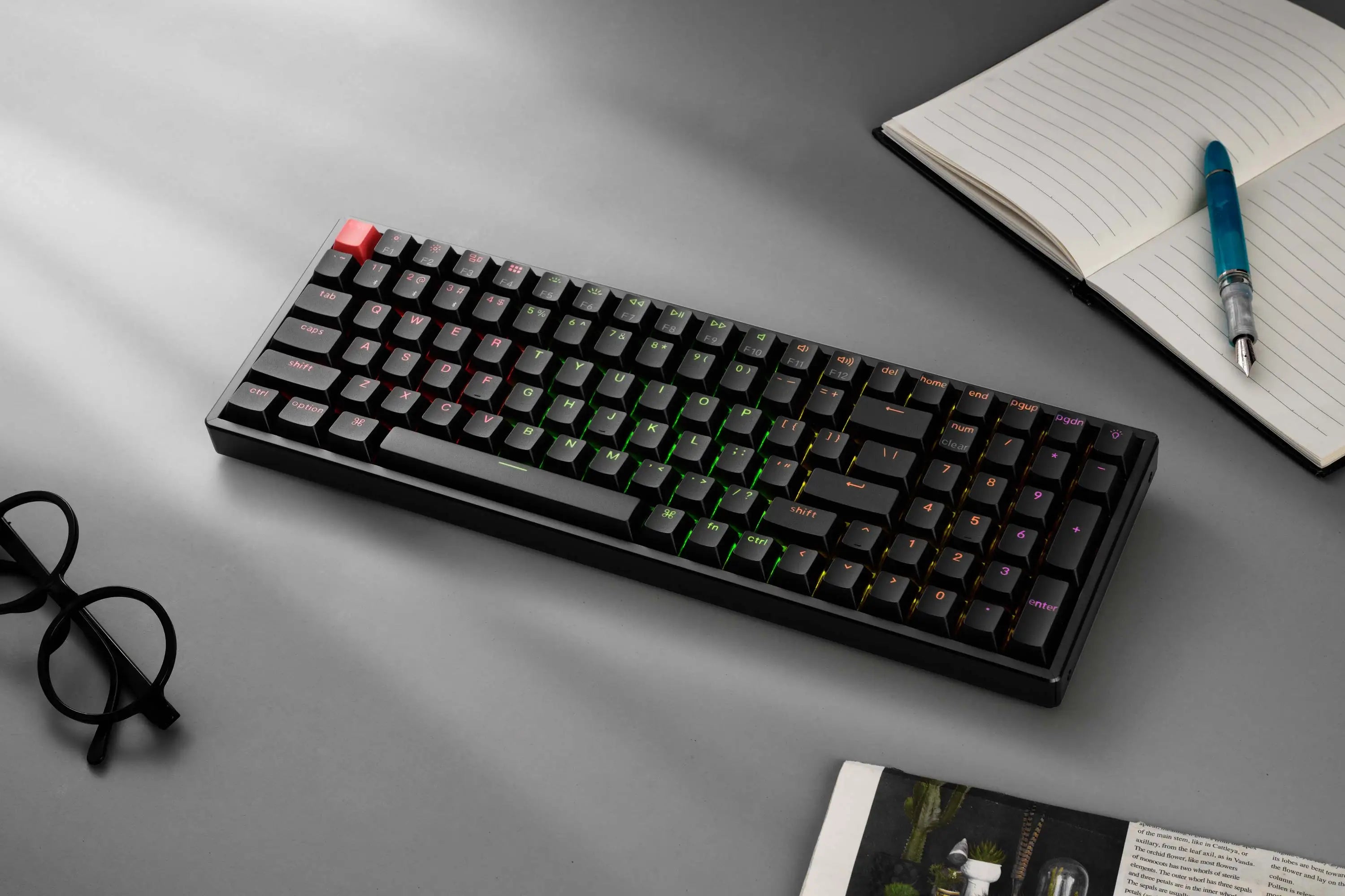 QuanGear K4 V3 Wireless Mechanical Keyboard 96% Layout