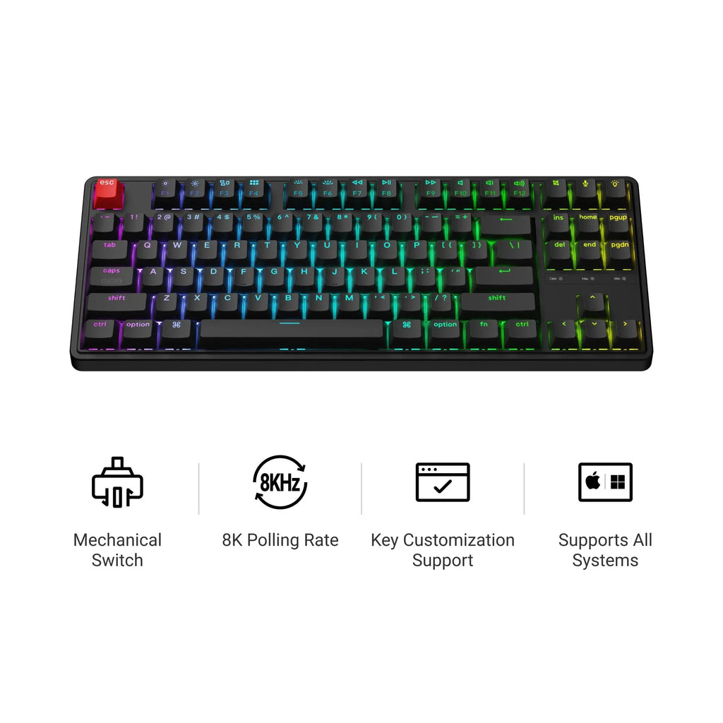 QuanGear C3 Pro Wired RGB Mechanical Keyboard