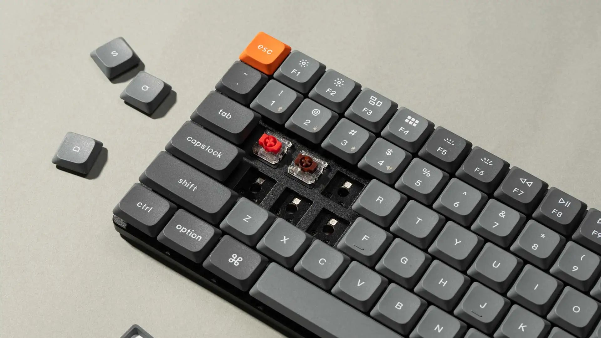 QuanGear K3 Max Wireless Low Profile Mechanical Keyboard