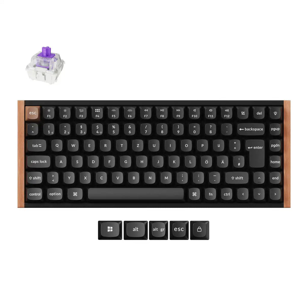 QuanGear K2 HE ISO Wireless Magnetic Switch Keyboard