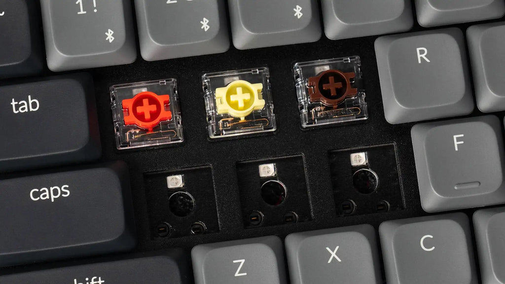 QuanGear K1 V6 Wireless Ultra-Slim Mechanical Keyboard