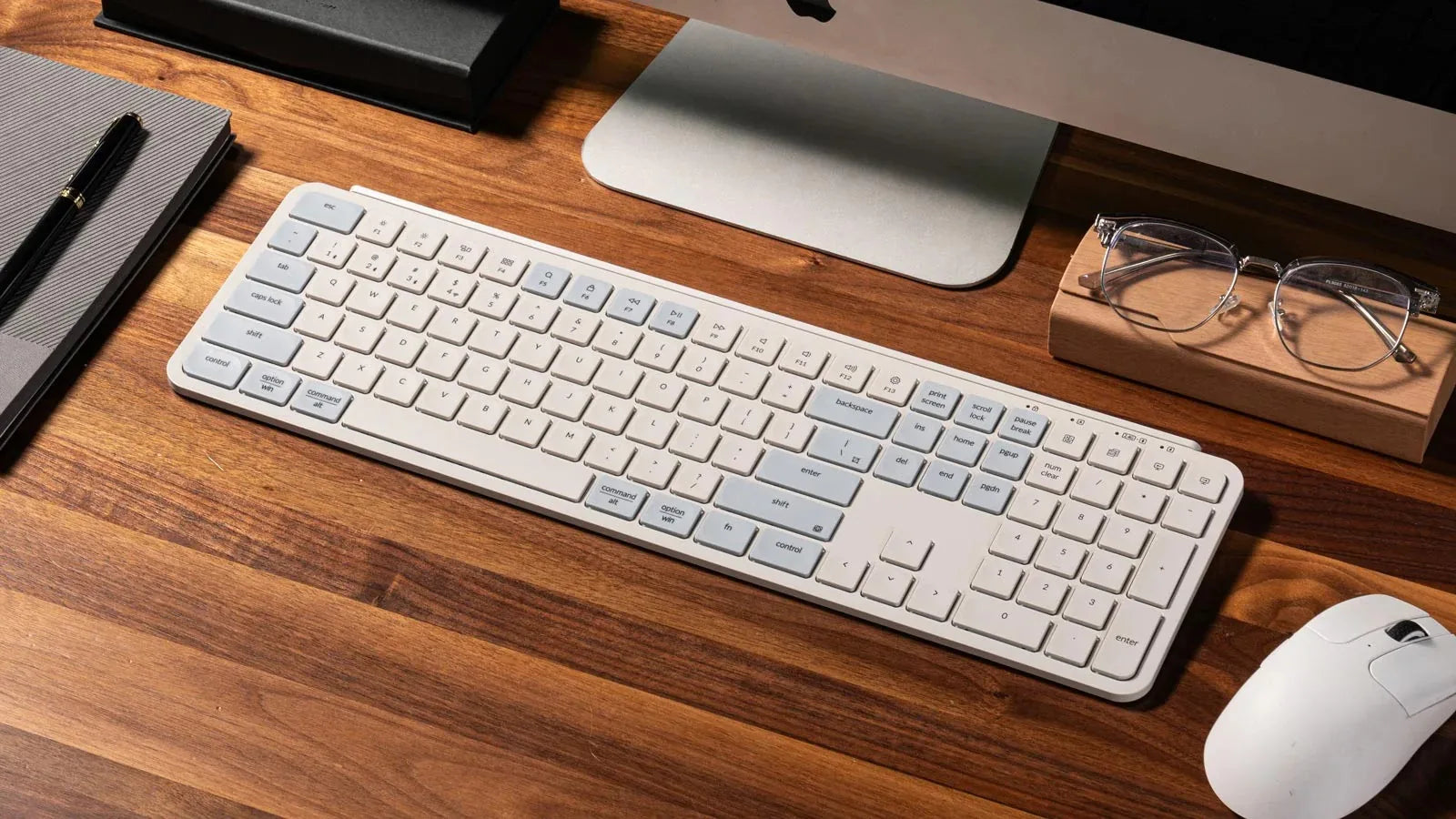 QuanGear B6 Pro Ultra-Slim Wireless Keyboard Full Size