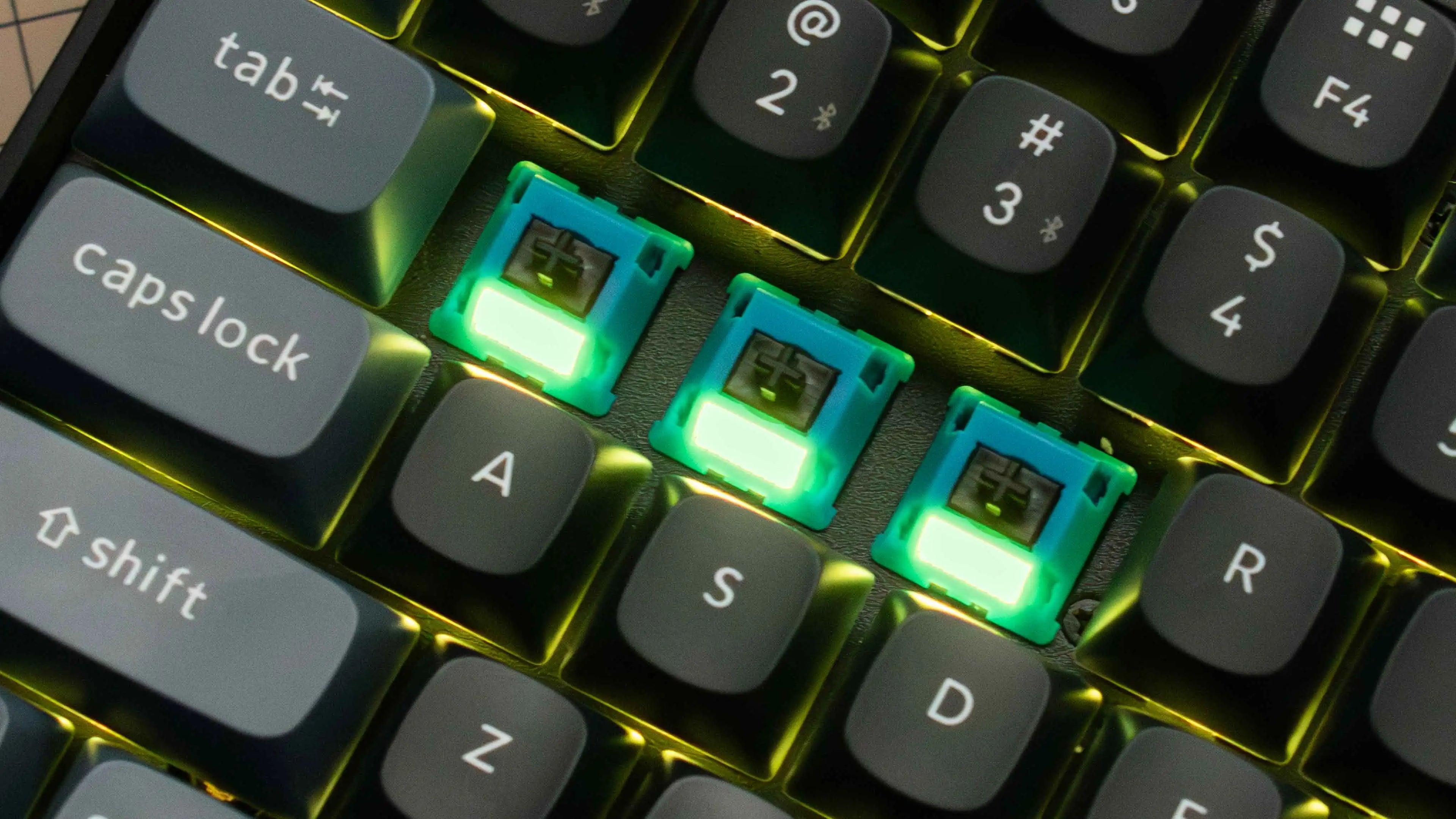 QuanGear Haimu Midnight Linear Switch 45 / 110 Pcs for Mechanical Keyboard