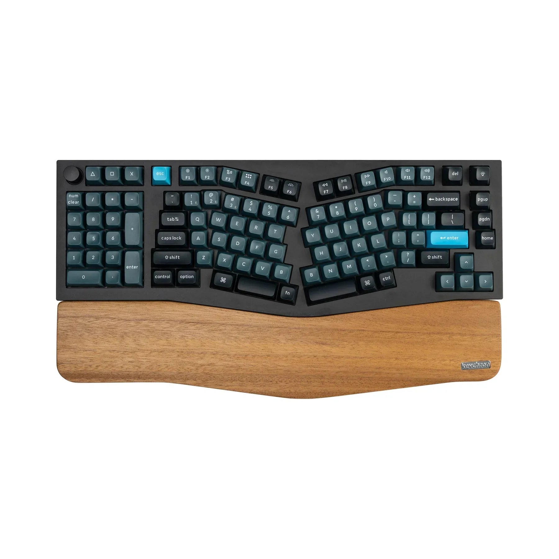 QuanGear Wooden Palm Rest for Mechanical Keyboard