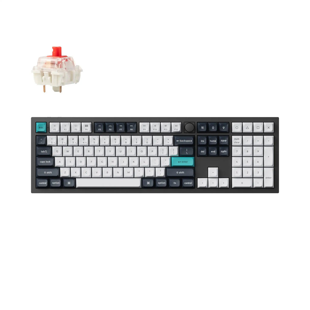 QuanGear Q6 Max Wireless Full Aluminum Keyboard with Knob