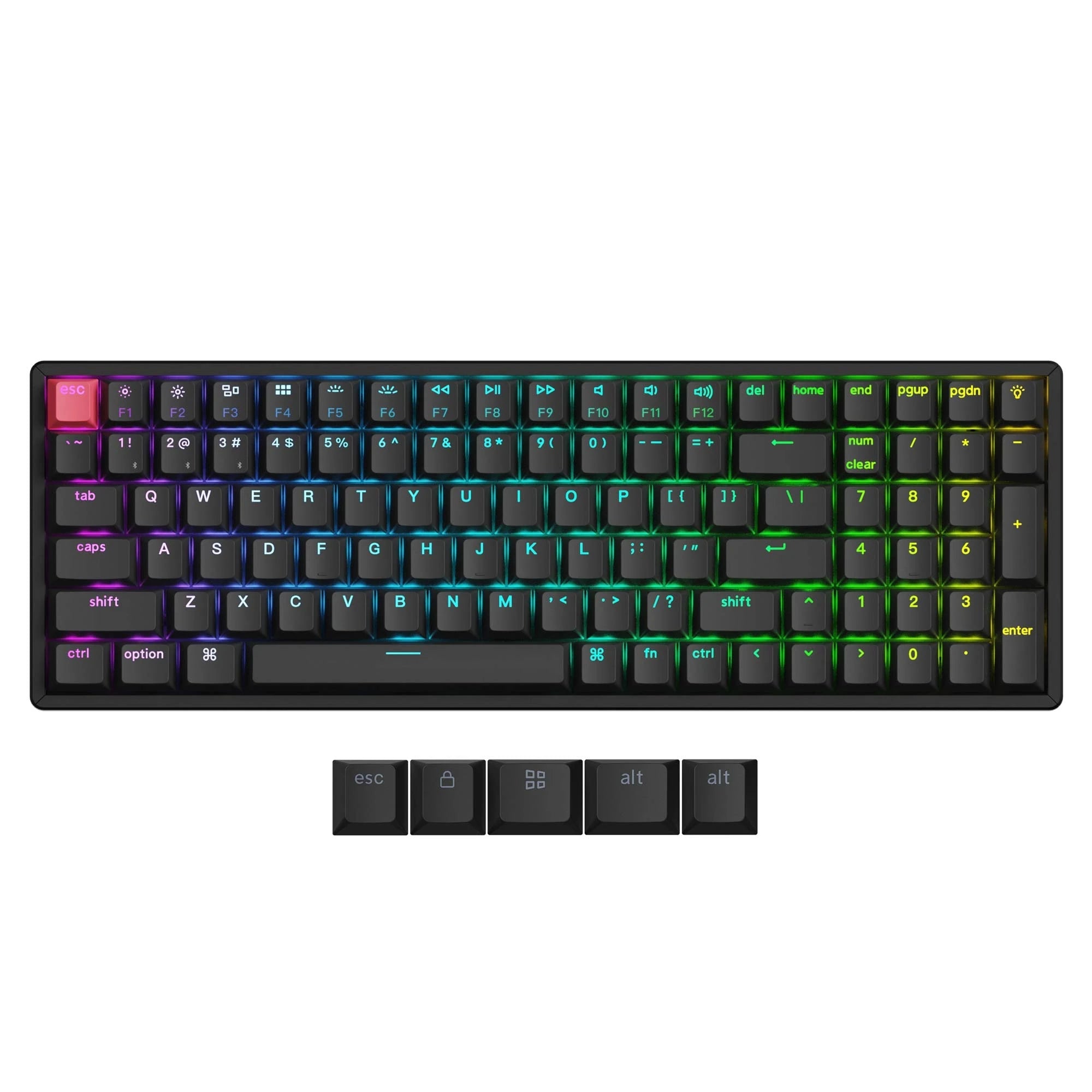 QuanGear K4 V3 Wireless Mechanical Keyboard 96% Layout