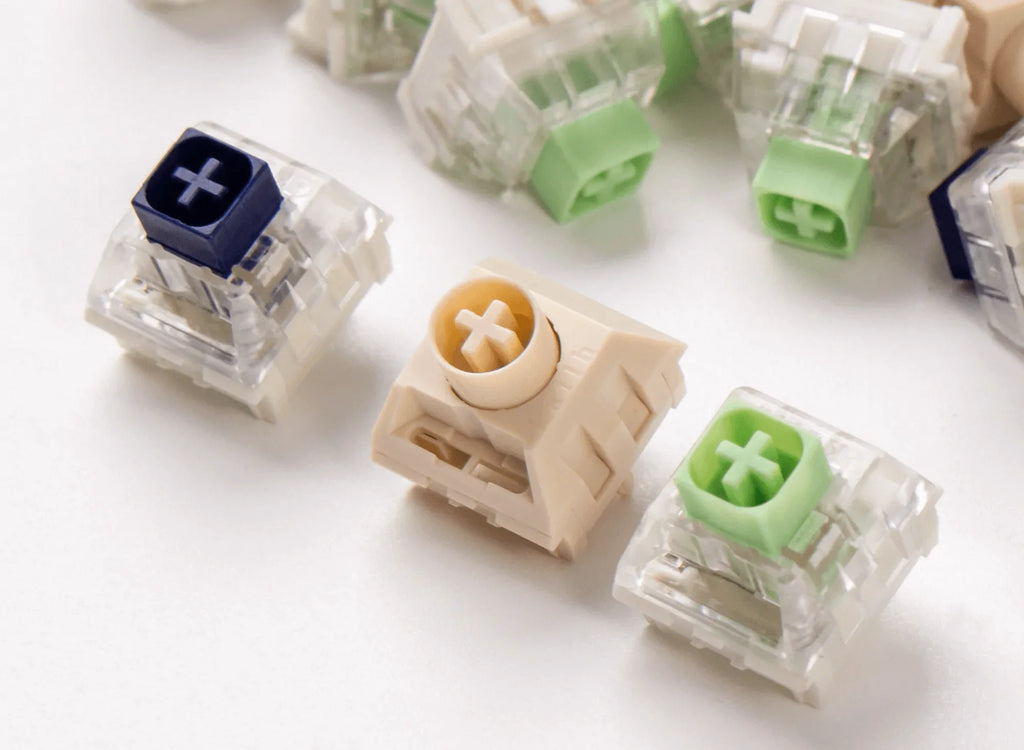 QuanGear Kailh Box Switch Set 110 Pcs for Mechanical Keyboard