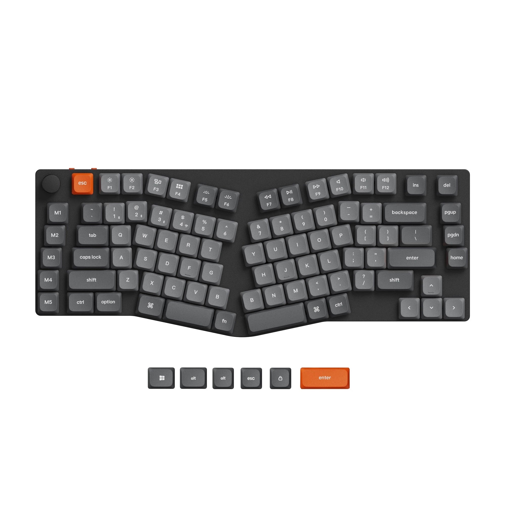 QuanGear K15 Max Alice Layout Wireless Mechanical Keyboard