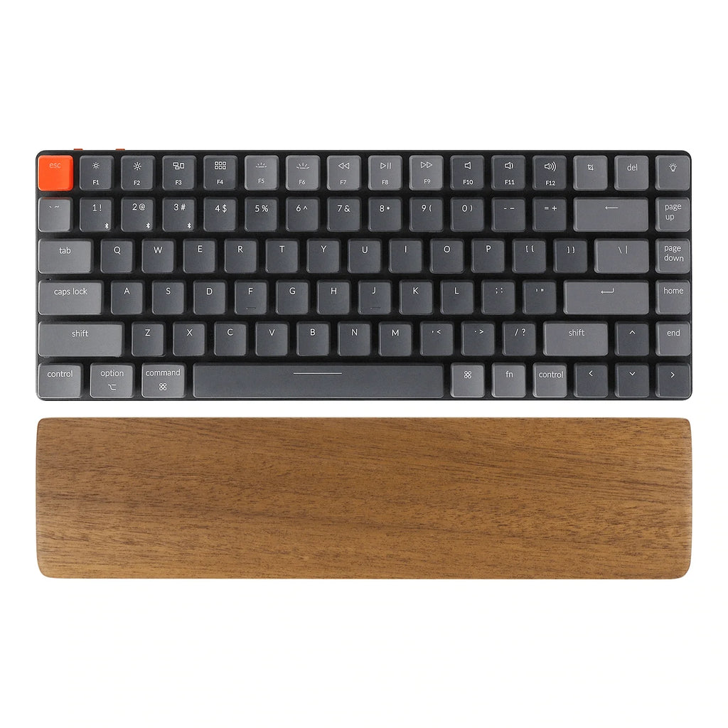 QuanGear Wooden Palm Rest for Mechanical Keyboard