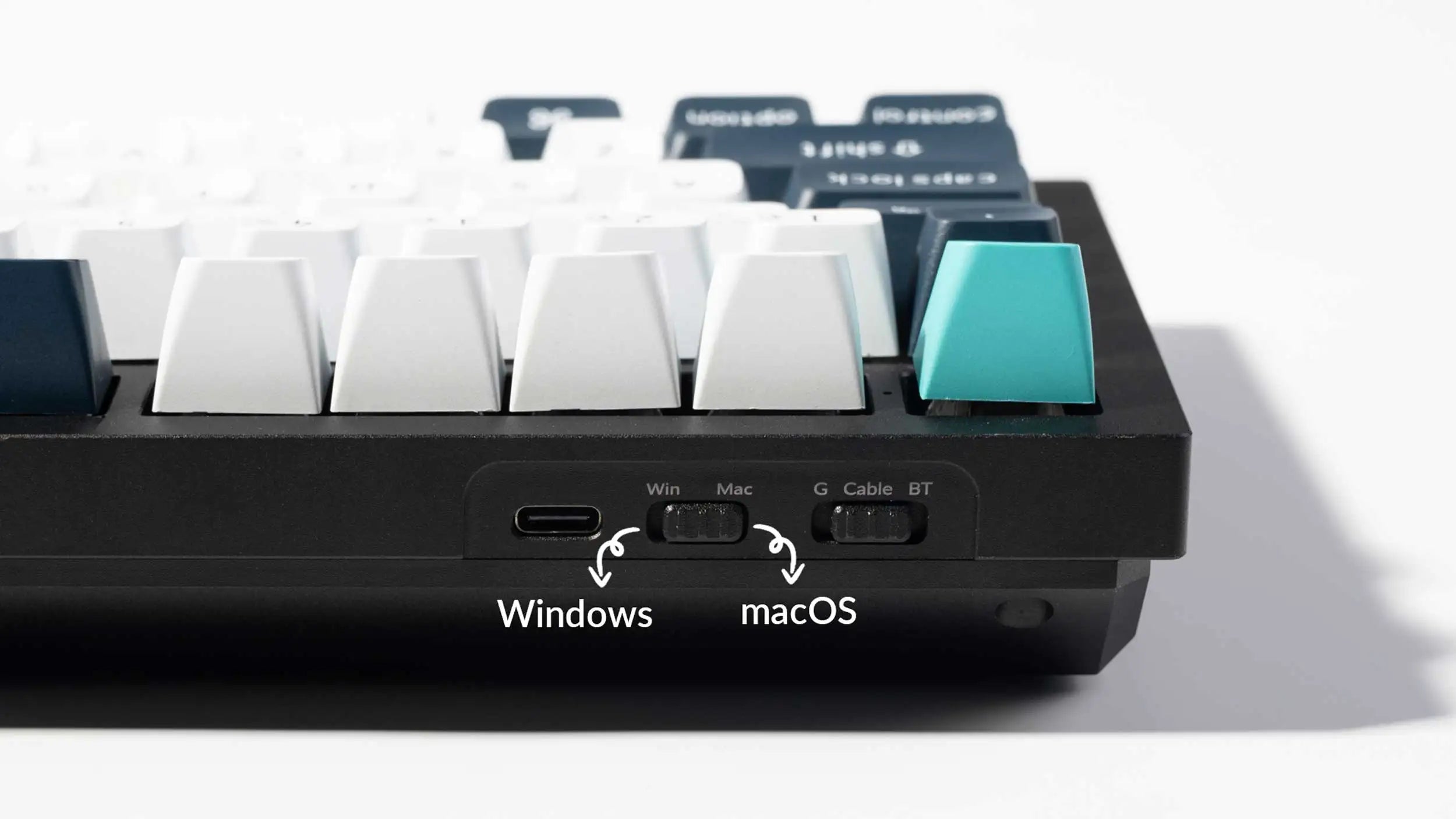 QuanGear Q3 Max Wireless Mechanical Keyboard for Mac/Windows/Linux