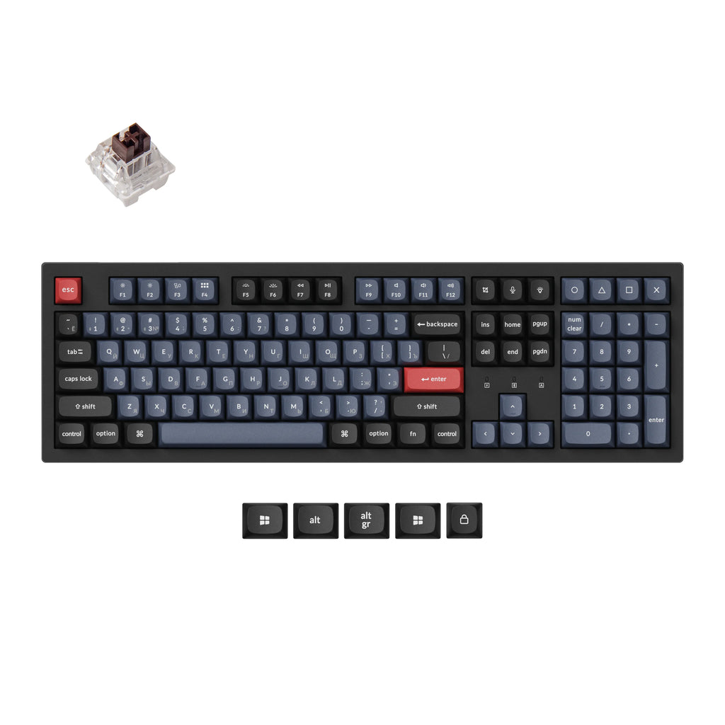QuanGear K10 Pro Wireless RGB Mechanical Keyboard