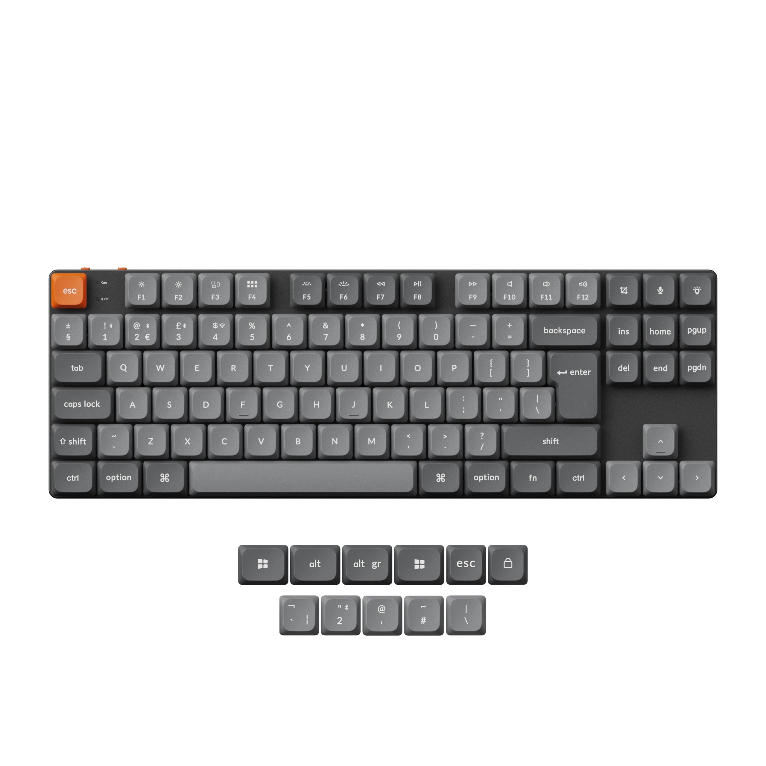 QuanGear K1 Max ISO Wireless Low Profile Mechanical Keyboard