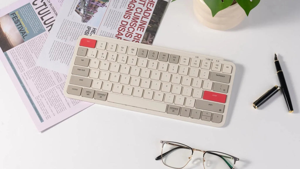 QuanGear B1 Pro Ultra-Slim Wireless Keyboard