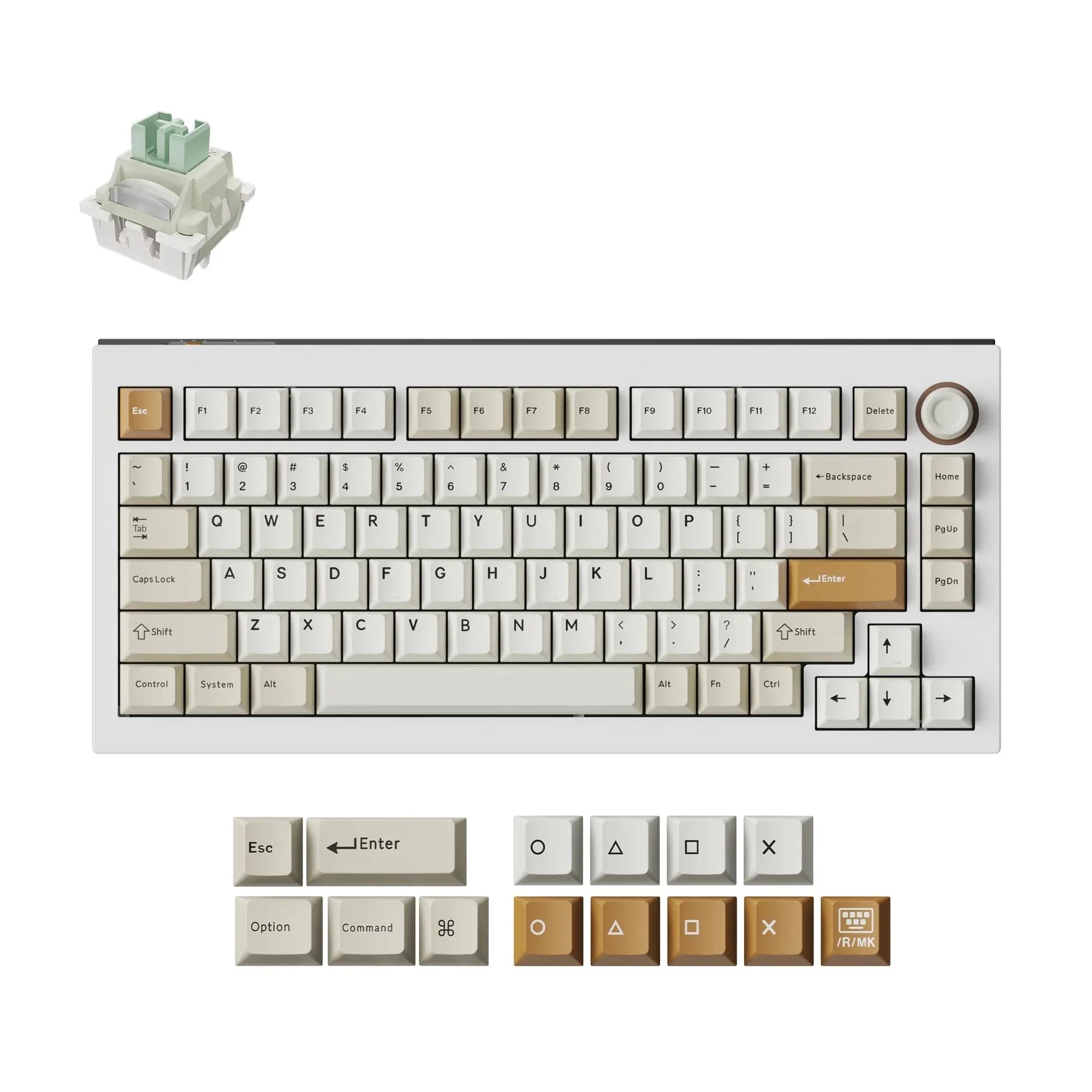 QuanGear L5 HE Wireless Magnetic Aluminum Gaming Keyboard