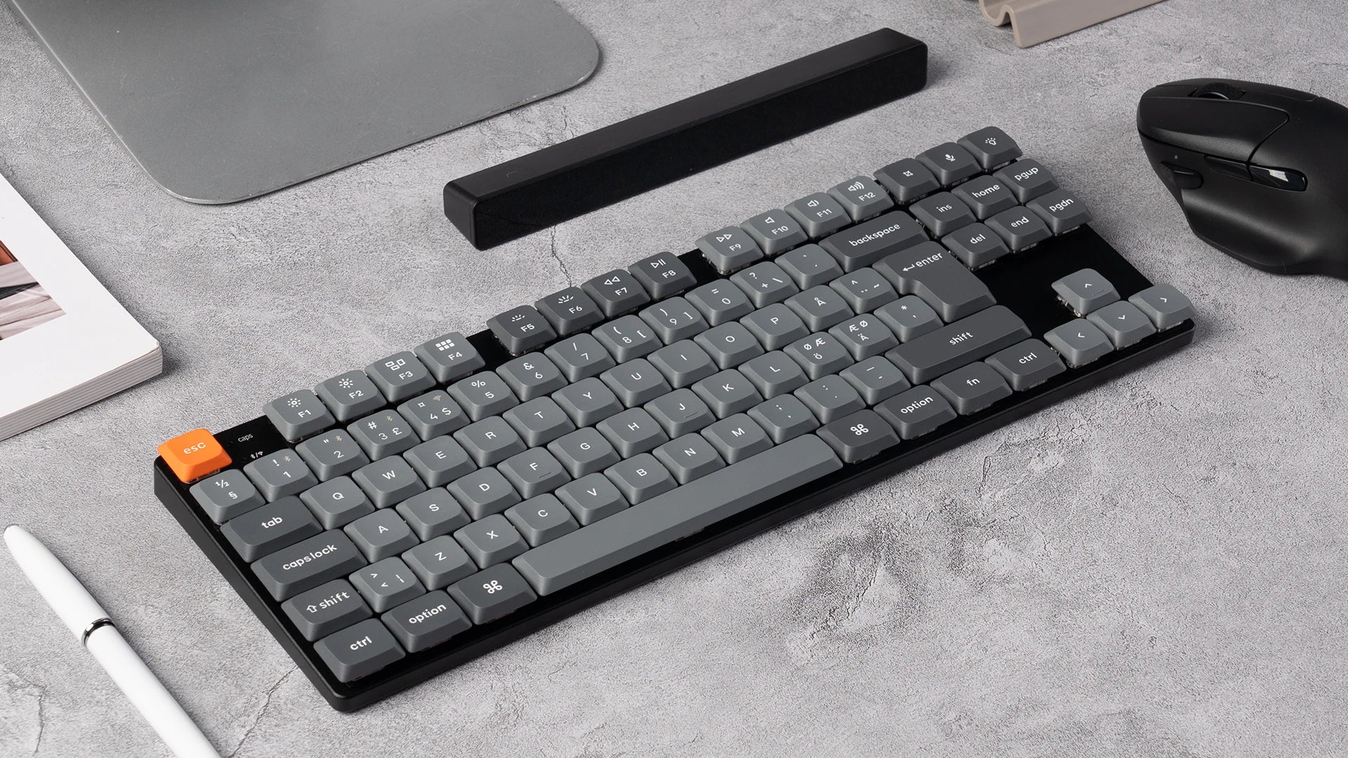 QuanGear K1 Max ISO Wireless Low Profile Mechanical Keyboard