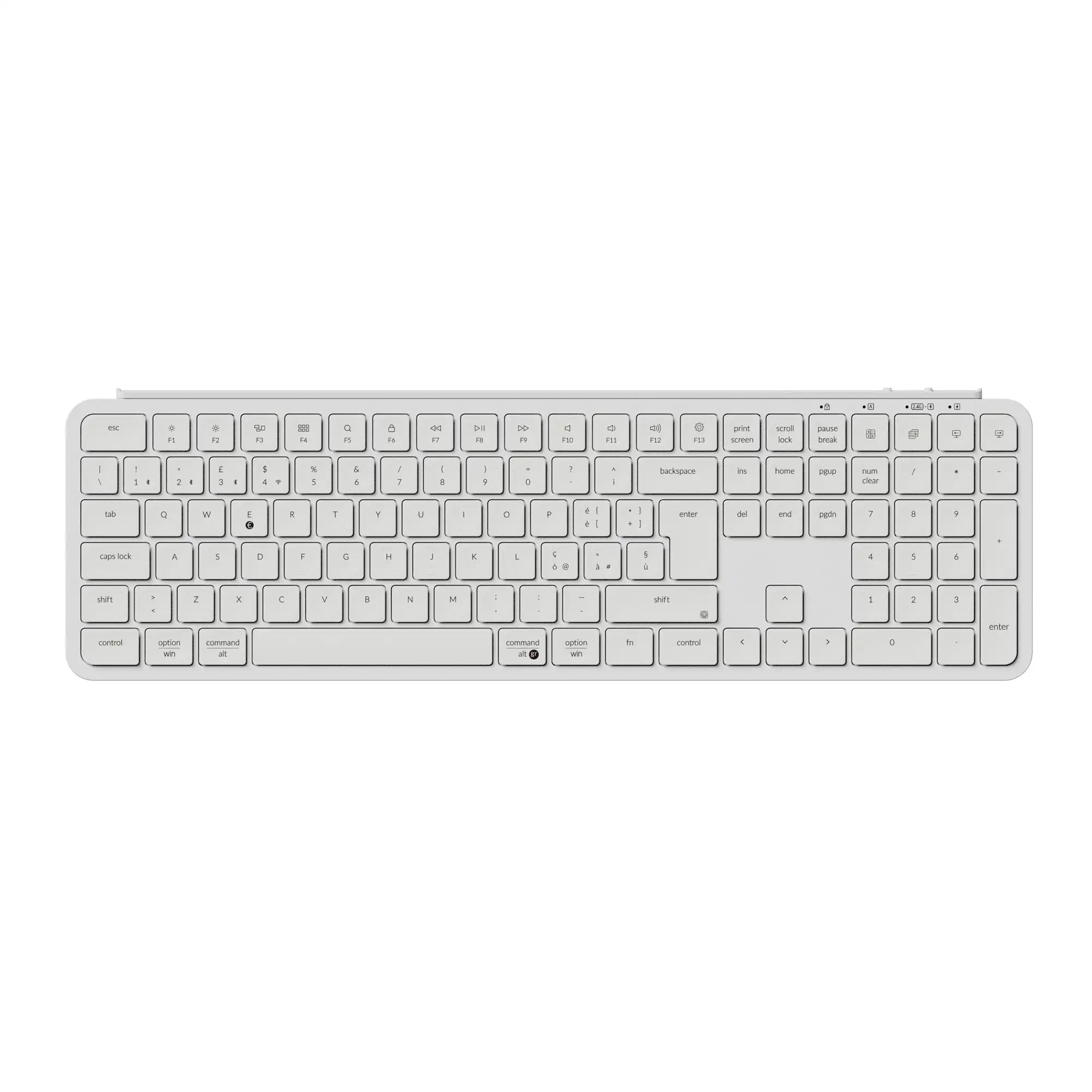 QuanGear B6 Pro ISO Ultra-Slim Wireless Keyboard