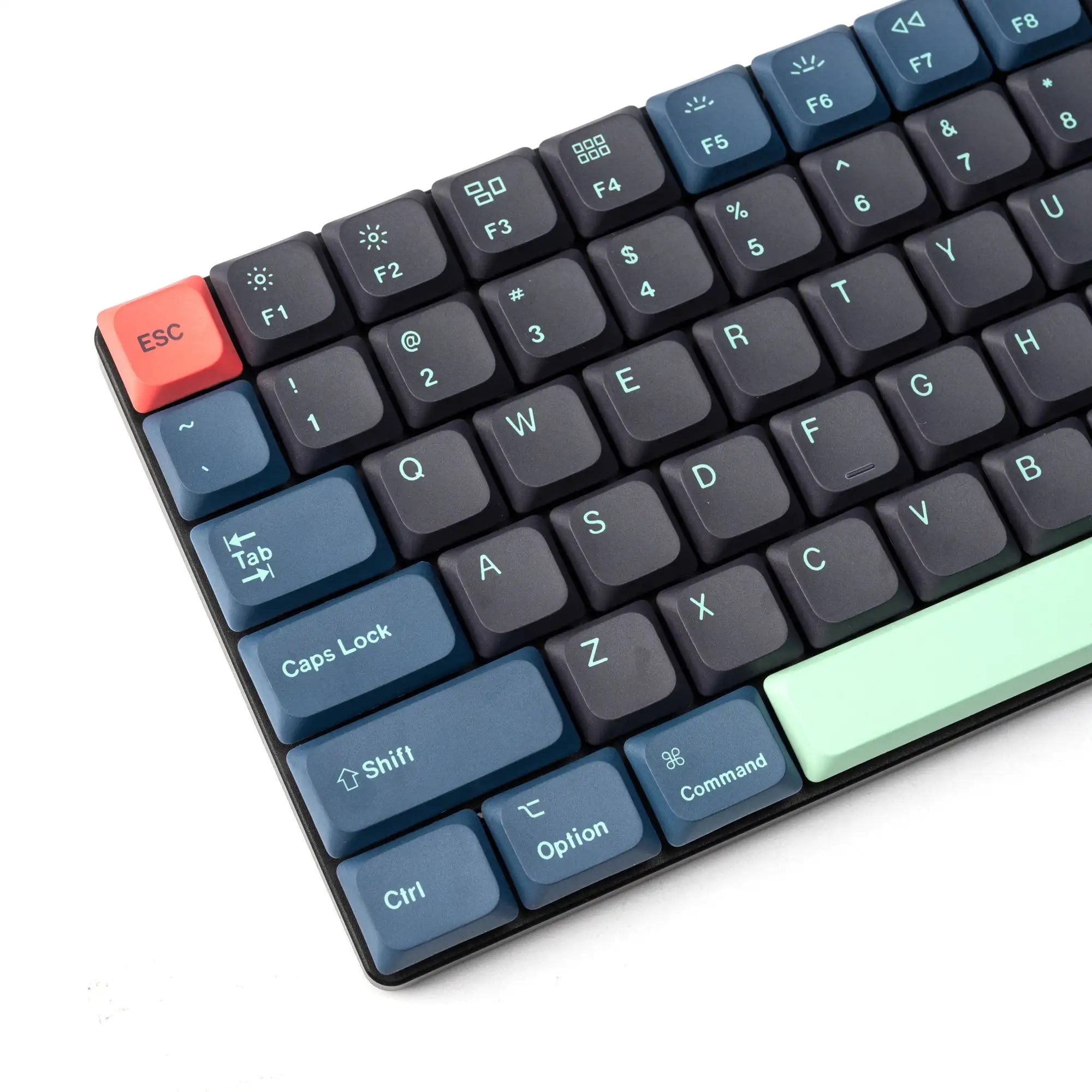 QuanGear Low Profile PBT Keycap Set for Mechanical Keyboard