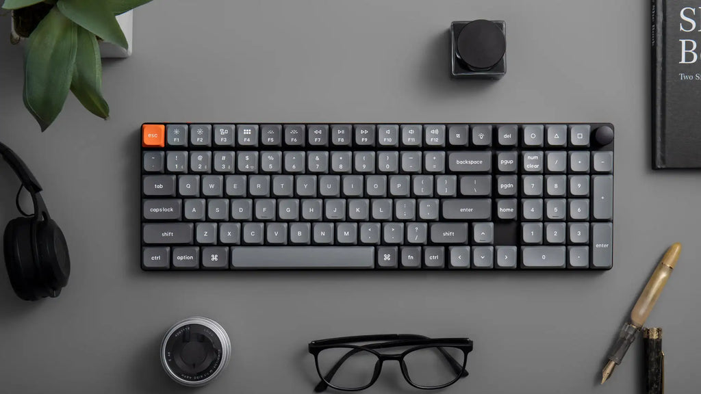QuanGear K17 Max Wireless Low Profile 96% Mechanical Keyboard
