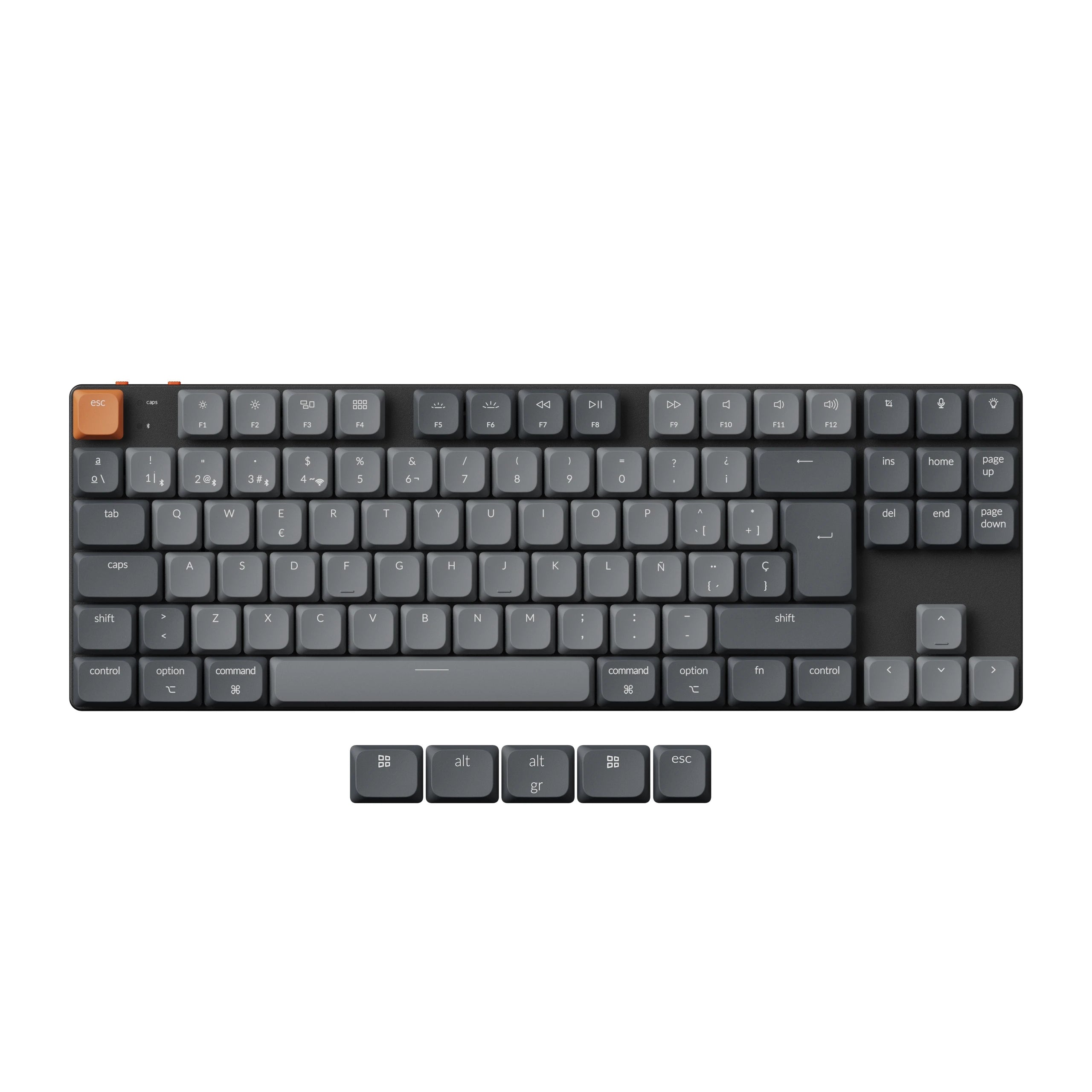 QuanGear K1 Max ISO Wireless Low Profile Mechanical Keyboard