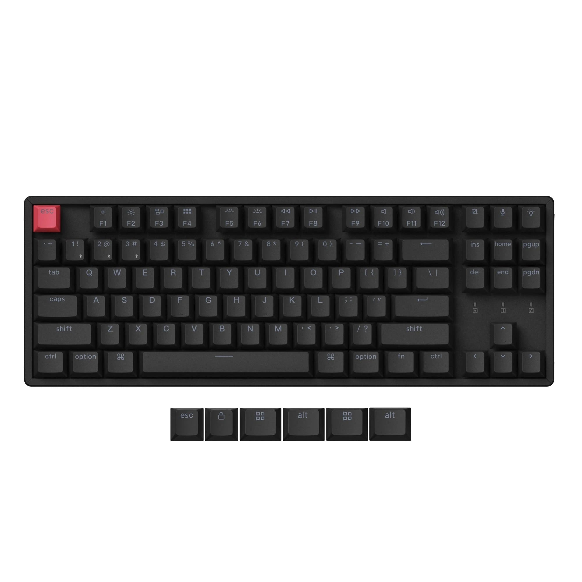 QuanGear K8 V2 Wireless RGB Mechanical Keyboard