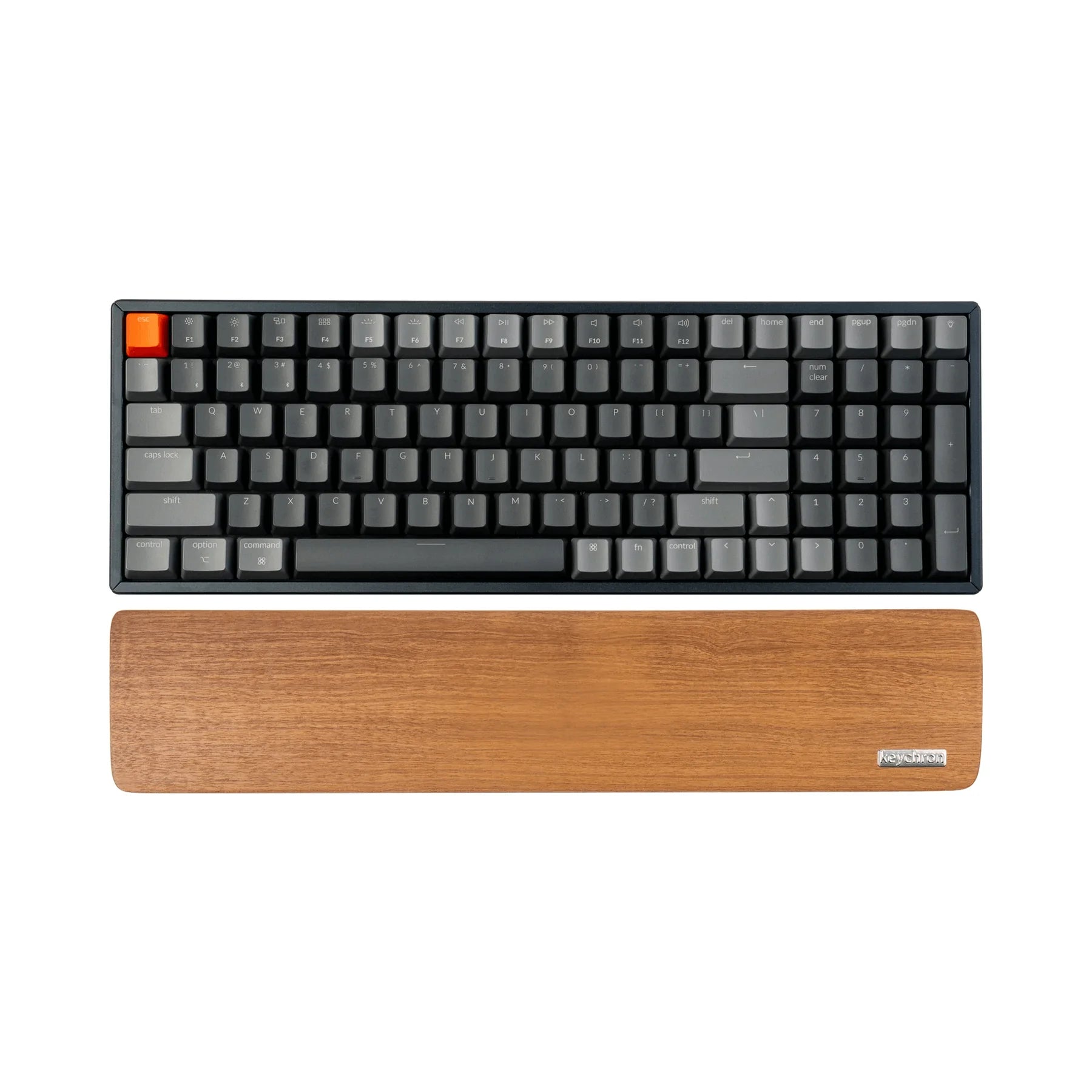 QuanGear Wooden Palm Rest for Mechanical Keyboard
