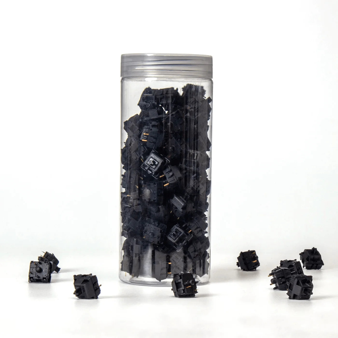 QuanGear Gateron Full Black Switch 110 Pcs for Mechanical Keyboard