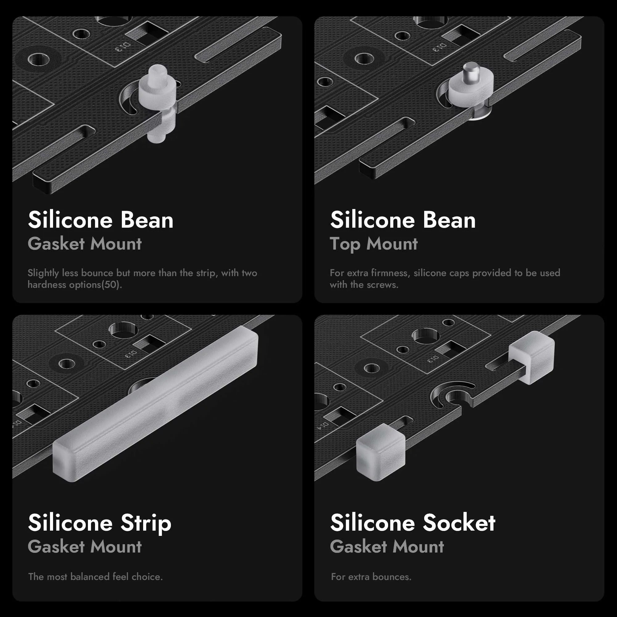 QuanGear L5 HE Wireless Magnetic Aluminum Gaming Keyboard