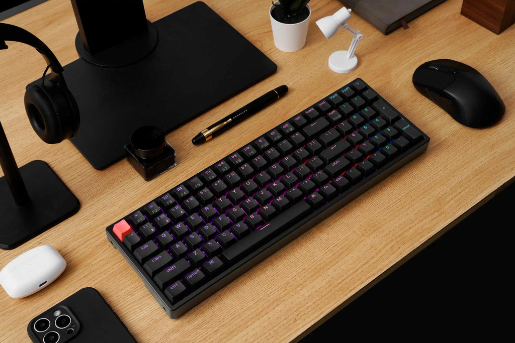 QuanGear K4 V3 Wireless Mechanical Keyboard 96% Layout