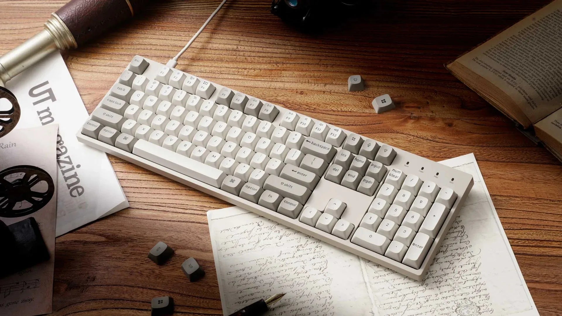 QuanGear C2 Pro Wired Mechanical Keyboard Full Size