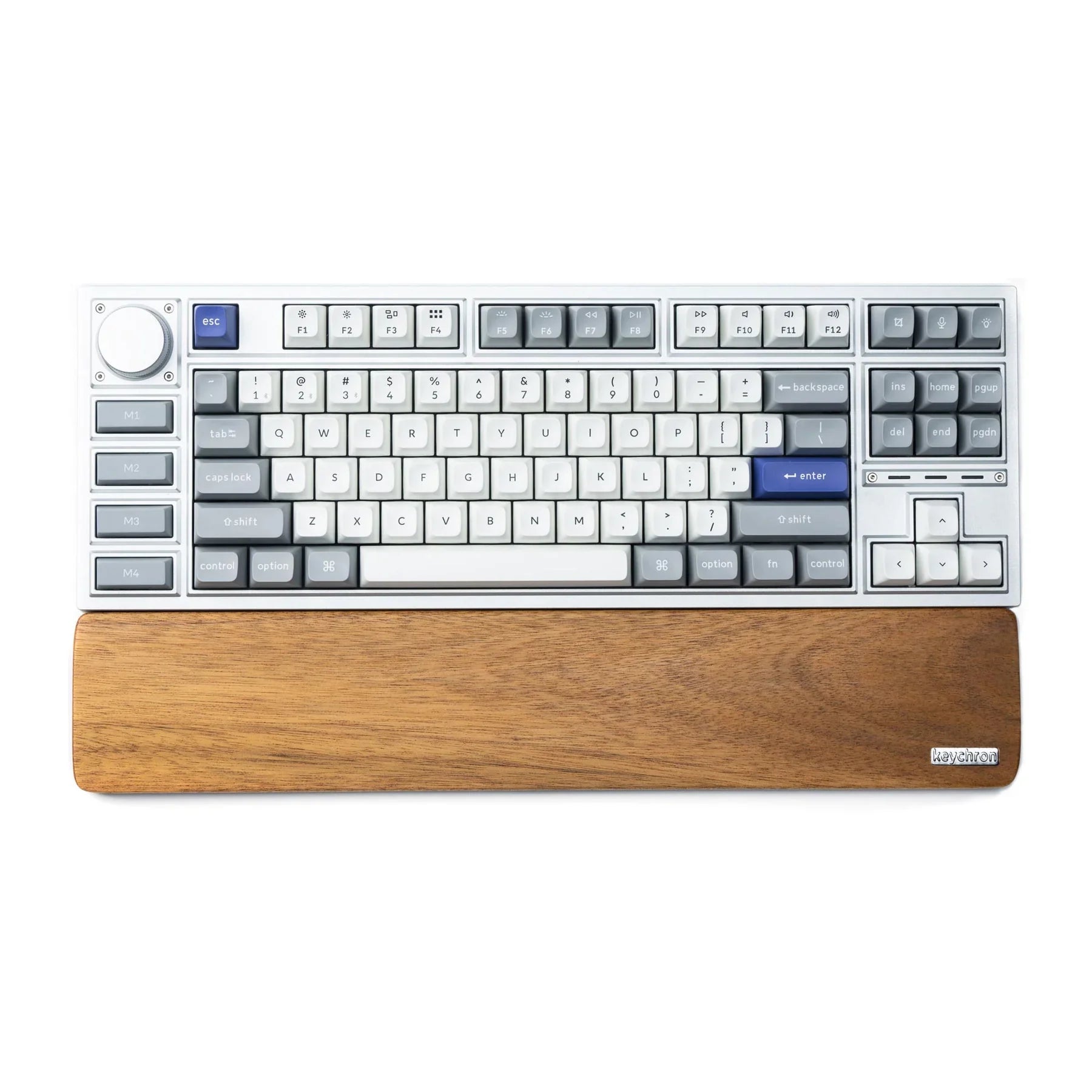 QuanGear Wooden Palm Rest for Mechanical Keyboard