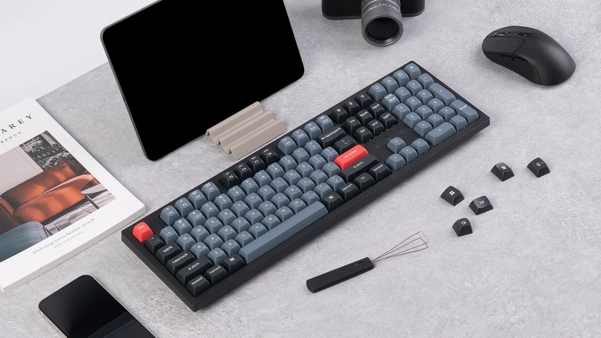 QuanGear K10 Pro Wireless RGB Mechanical Keyboard