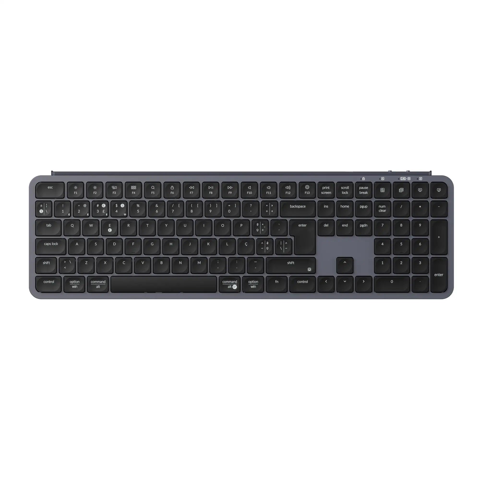 QuanGear B6 Pro ISO Ultra-Slim Wireless Keyboard