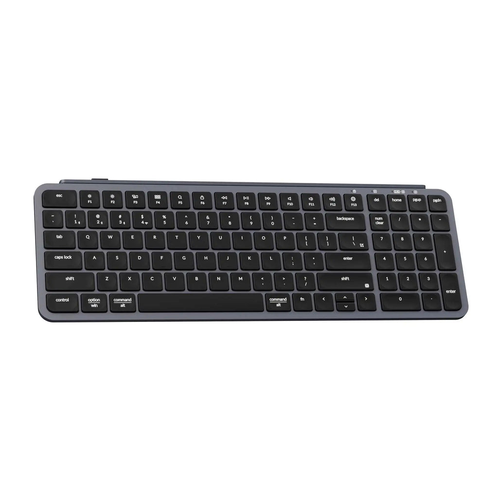 QuanGear B2 Pro Ultra-Slim Wireless Keyboard 98% Layout