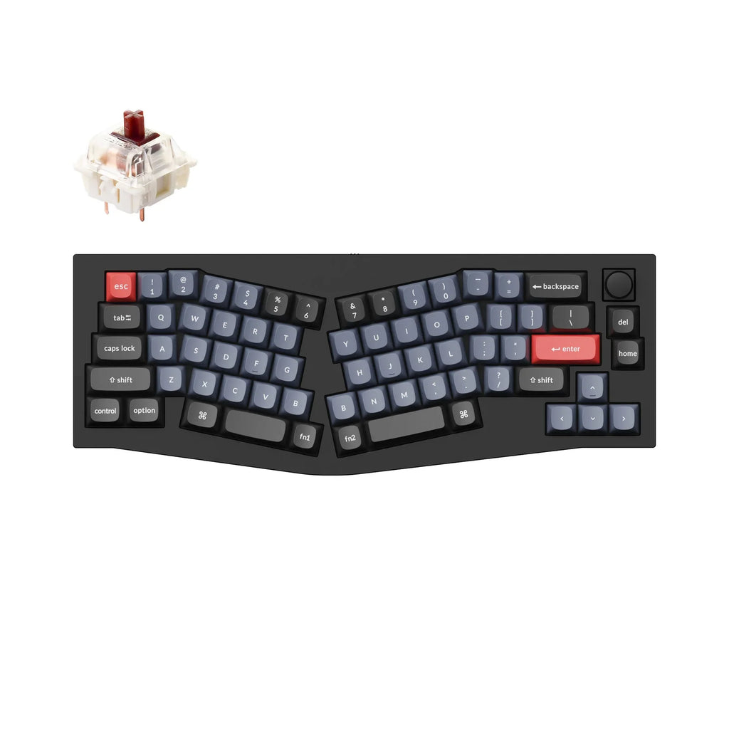 QuanGear Q8 Wired Knob Mechanical Keyboard