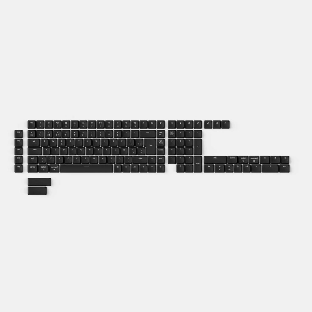 QuanGear ISO Low Profile Shine-Through ABS LSA Keycap Set