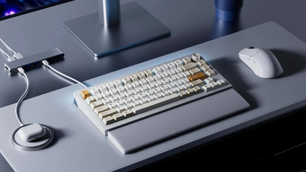 QuanGear L5 HE Wireless Magnetic Aluminum Gaming Keyboard