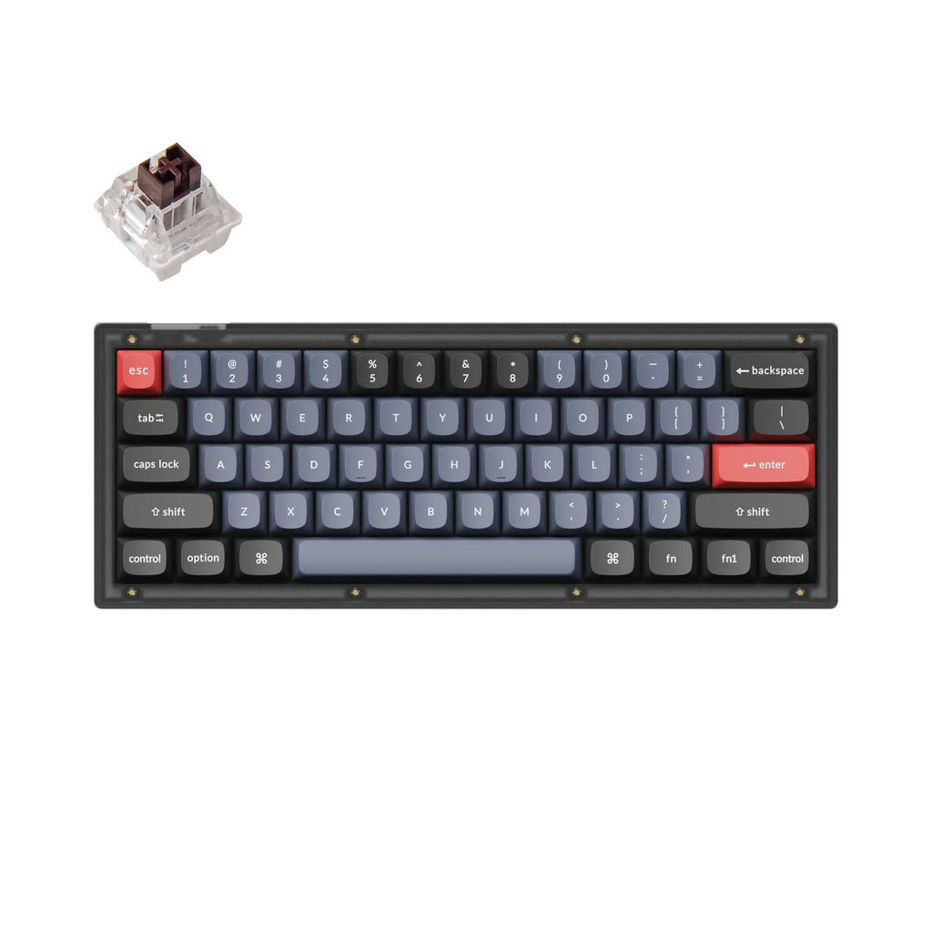 QuanGear V4 Wired Mechanical Keyboard with Type-C Connection